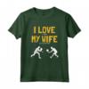 I Love My Wife Paddle Paddle Tennis Paddleball Padel Paddleball Paddle - Maglietta per Giocatori di Paddle e Tennis - Regalo Compleanno per Professionisti del Paddle Tennis