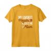 Donna Football Mama Mothers Day - Il mio giocatore preferito mi chiama mamma Maglietta per Mamme di Calcio - Regalo Divertente per la Festa della Mamma
