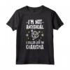 I'm Not Antisocial, I Rolled Low On Charisma - Maglietta per Giochi di Ruolo e Cultura Nerd - Ideale per Appassionati di Videogiochi