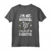I'm Not Antisocial, I Rolled Low On Charisma - Maglietta per Giochi di Ruolo e Cultura Nerd - Ideale per Appassionati di Videogiochi