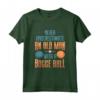 Mai Sottovalutare Un Vecchio Con Le Palle Da Bocce - Maglietta per Giocatori di Bocce - Idea Regalo per Compleanno o Natale