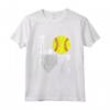 Love Softball T Shirt Ragazze Mamma Donne Vintage - Ideale Regalo Maglietta per Giocatori di Softball - Camicie in Stile Retro