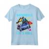 HapTiger Batwheels Lets Roll Team Maglietta - Official Merchandise from the Animated Series - Team T-shirt for Fans