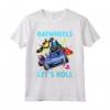 HapTiger Batwheels Lets Roll Team Maglietta - Official Merchandise from the Animated Series - Team T-shirt for Fans