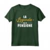 La Legenda va in Pensione - Maglietta Divertente per il Pensionamento - Ideale come Regalo Originale
