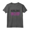 Donna Buongiorno Cazzo T Shirt Donna Frasi Divertenti simpatiche Maglia con Maniche Raglan - Idea Regalo Compleanno per Amanti dell'Ironia e dell'Humor
