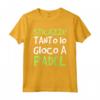 Maglietta Padel Divertente Ironica Sticazzi - Tanto Io Gioco a Padel - Ideale Regalo Compleanno - Marca HapTiger