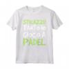 Maglietta Padel Divertente Ironica Sticazzi - Tanto Io Gioco a Padel - Ideale Regalo Compleanno - Marca HapTiger