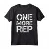 Maglietta Uomo Manica Corta Divertenti One More Rep - Tee Shirt con Scritte Ironiche - Idea Regalo Compleanno - Marca HapTiger