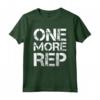 Maglietta Uomo Manica Corta Divertenti One More Rep - Tee Shirt con Scritte Ironiche - Idea Regalo Compleanno - Marca HapTiger