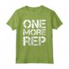 Maglietta Uomo Manica Corta Divertenti One More Rep - Tee Shirt con Scritte Ironiche - Idea Regalo Compleanno - Marca HapTiger