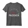 Pazienza 1% - Divertenti Frasi Maglia - Regali Simpatiche Maglietta per Compleanni e Natale - Ideale per Amanti dell'Ironia