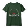 Pazienza 1% - Divertenti Frasi Maglia - Regali Simpatiche Maglietta per Compleanni e Natale - Ideale per Amanti dell'Ironia