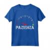 Pazienza 1% - Divertenti Frasi Maglia - Regali Simpatiche Maglietta per Compleanni e Natale - Ideale per Amanti dell'Ironia