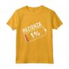 Pazienza 1% - Divertenti Frasi Maglia Regali Simpatiche - Idea Regalo per Compleanni e Natale