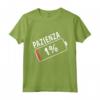 Pazienza 1% - Divertenti Frasi Maglia Regali Simpatiche - Idea Regalo per Compleanni e Natale