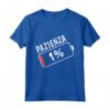 Pazienza 1% - Divertenti Frasi Maglia Regali Simpatiche - Idea Regalo per Compleanni e Natale