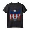 HapTiger Captain America Costume Maglietta - Official Merchandise for Men, Women, Boys, and Girls - Buy Now!