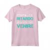 Magliette Divertenti - Scusate il Ritardo Non Volevo Venire - T-Shirt Ironica per Uomo e Donna - Idea Regalo HapTiger