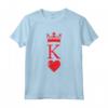 King of Hearts Halloween Costume Vintage Poker Cards King Maglietta - Matching Couples Shirt for Halloween & Playing Cards Enthusiasts