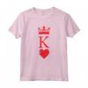 King of Hearts Halloween Costume Vintage Poker Cards King Maglietta - Matching Couples Shirt for Halloween & Playing Cards Enthusiasts