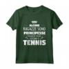 Idea Regalo di Tennis per una Tennista - Maglietta Principessa del Tennis - Completo da Tennis Incluso