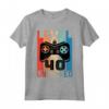 Level 40 Unlocked 1982 - Anni 40 Compleanno Videogiochi Maglietta Vintage - Regalo Unico per Gamer