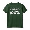 Maglietta Uomo Frasi Divertenti e Simpatiche Ignorante 100% - T-Shirt Compleanno Uomo con Scritte Ironiche e Originali - Marca HapTiger