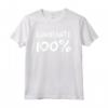 Maglietta Uomo Frasi Divertenti e Simpatiche Ignorante 100% - T-Shirt Compleanno Uomo con Scritte Ironiche e Originali - Marca HapTiger
