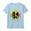 34 Anni Compleanno Regalo Gamer Shirt - Level 34 Unlocked Maglietta - Ideale per Videogiocatori - Compleanno 34 Anni