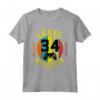 34 Anni Compleanno Regalo Gamer Shirt - Level 34 Unlocked Maglietta - Ideale per Videogiocatori - Compleanno 34 Anni