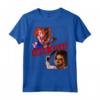 HapTiger Chucky And Tiffany Love Kills Maglietta - Officially Licensed Apparel for Horror Fans