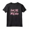 Donna Anche Meno Maglietta Frase Divertente - Regalo Compleanno Donna Maglietta - Tee Shirt con Frasi Ironiche e Originali
