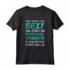 Maglietta Odio Essere Sexi - Regalo Personal Trainer - Tee Shirt con Frase Divertente - Ideale per Compleanni