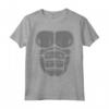 Divertente Gorilla petto TShirt - Costume Gorilla Shirt per Halloween - Ideale per Bambini e Adulti