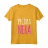 Donna Pecora Nera - T-Shirt Divertenti Donna con Frasi Ironiche e Giochi di Parole - Ideale come Regalo per Donne Ironiche e Divertenti