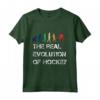 La vera evoluzione dell'hockey - T-shirt da Hockey su Ghiaccio Grafica Cool - Ideale per Appassionati di Sport