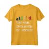 La vera evoluzione dell'hockey - T-shirt da Hockey su Ghiaccio Grafica Cool - Ideale per Appassionati di Sport