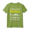 Magliette Uomo Manica Corta Divertenti Vita Senza Musica - T-shirt Frasi Ironiche per Compleanno - Marca HapTiger - Ideale Regalo Uomo