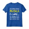 Magliette Uomo Manica Corta Divertenti Vita Senza Musica - T-shirt Frasi Ironiche per Compleanno - Marca HapTiger - Ideale Regalo Uomo