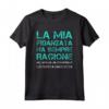 Magliette Uomo Regalo Coppia - La Fidanzata Ha Sempre Ragione Tee Shirt - Ideale per Compleanno - Marca HapTiger