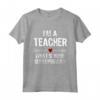 I'm A Teacher What's Your Superpower - Maglietta per Insegnanti Supereroe - Ideale come Regalo di Natale o Fine Anno Scolastico