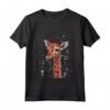 T-shirt Giraffa - Maglietta Bambini - Idea Regalo per Amanti delle Giraffe - Compleanno, Natale, Halloween