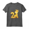 Bambino 2 anni Compleanno - Maglietta Giraffe per Bambini - Idea Regalo Compleanno 2 Anni