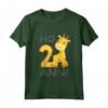 Bambino 2 anni Compleanno - Maglietta Giraffe per Bambini - Idea Regalo Compleanno 2 Anni