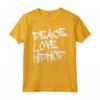 HapTiger Peace Love Hip Hop Shirt - Dance Lover Gift for Birthday or Christmas - Unique Present for Loved Ones