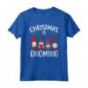 Natale è Gnoming - Divertente Gnome Tomte Svedese Nordic Maglietta per la Stagione Natalizia - Ideale per Foto di Famiglia