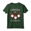 Natale è Gnoming - Babbo Natale Giardino Gnome Natale Maglietta - Regalo Perfetto per le Feste Invernali