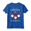 Natale è Gnoming - Babbo Natale Giardino Gnome Natale Maglietta - Regalo Perfetto per le Feste Invernali