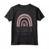 Goldador - Camicia da mamma con zampa arcobaleno Maglietta - Ideale per gli Amanti dei Cani - Personalizzabile con il Nome del Cane